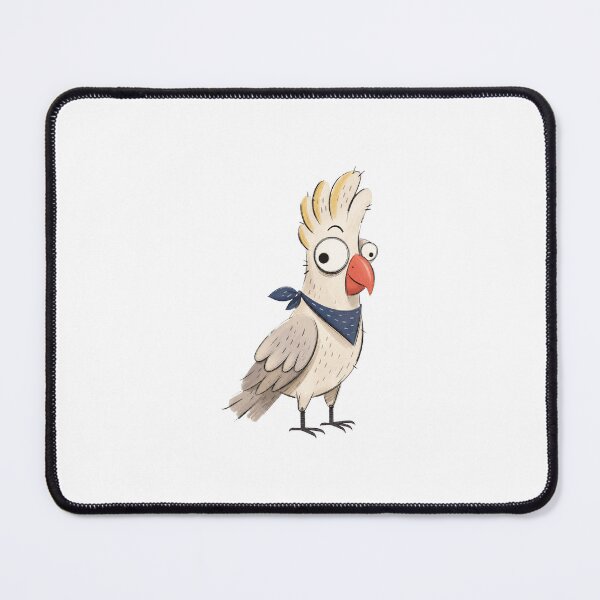 Item preview, Cockatoo with a Cobalt Neckerchief designed and sold by The-Art-of-D.