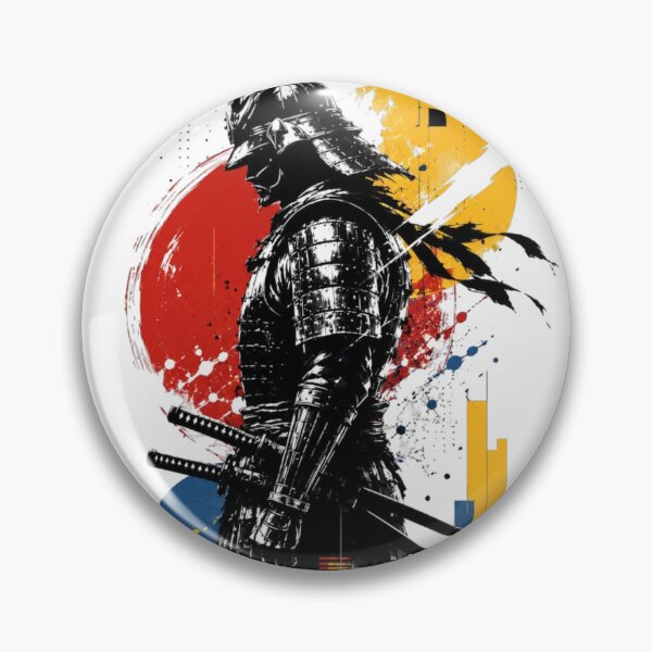 Item preview, Abstract Japanese Samurai Warrior Bushido Art designed and sold by JustinNshop.