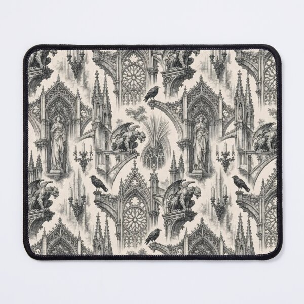 Item preview, Gothic Cathedral Arch Toile Pattern Dark Ornate designed and sold by StickyGuys.