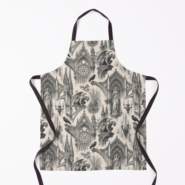 Item preview, Gothic Cathedral Arch Toile Pattern Dark Ornate designed and sold by StickyGuys.
