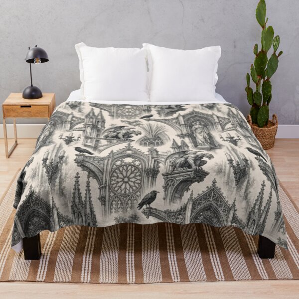 Item preview, Gothic Cathedral Arch Toile Pattern Dark Ornate designed and sold by StickyGuys.