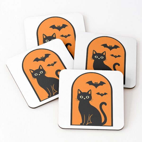 Item preview, Black-Cat-Halloween-2026 designed and sold by afr-saad.