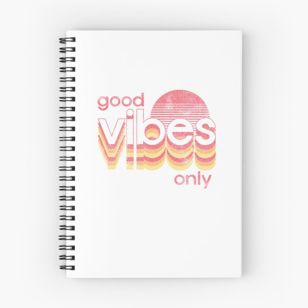 Item preview, Good Vibes Only Retro Sunset Typography designed and sold by The secret storage room.