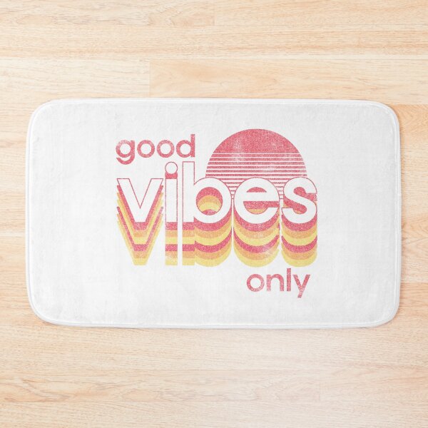 Item preview, Good Vibes Only Retro Sunset Typography designed and sold by The secret storage room.
