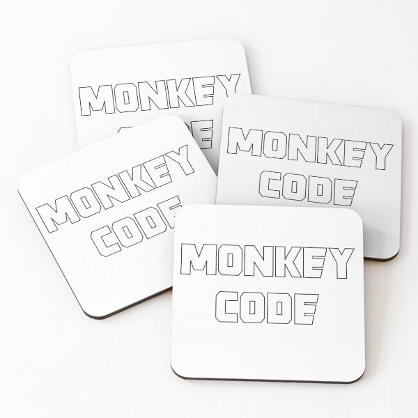 Item preview, monkey code designed and sold by idoocollective1.