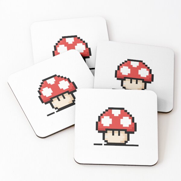 Item preview, Classic Pixel Red Mushroom Icon designed and sold by artismaya.