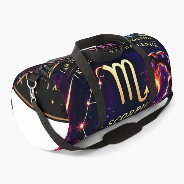 Item preview, Scorpio Unbreakable Unwavering Power Galaxy Zodiac Art designed and sold by Zodiac Celestial Art.