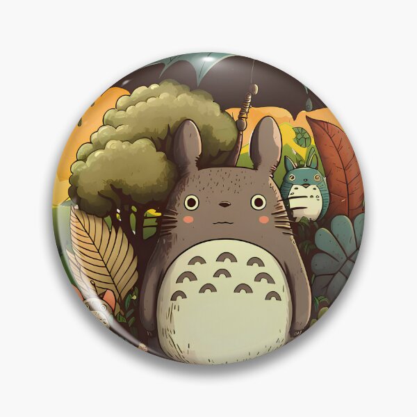 Item preview, Cute kawaii [[totoros's]] -%[ghiblis]%- rainy day aways forest designed and sold by uwwooshop.