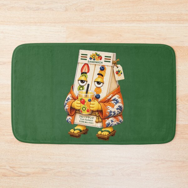 Item preview, Fruit Sando Mascot | Cute Japanese Fruit Sandwich | Kawaii Konbini Food Art designed and sold by TheTrendsDesk.