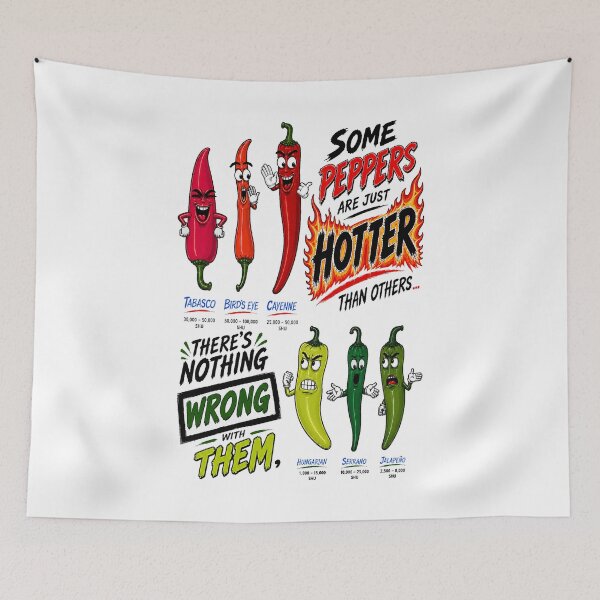 Item preview, Some Peppers Are Just Hotter Than Others designed and sold by Jessie Slamwhorella.