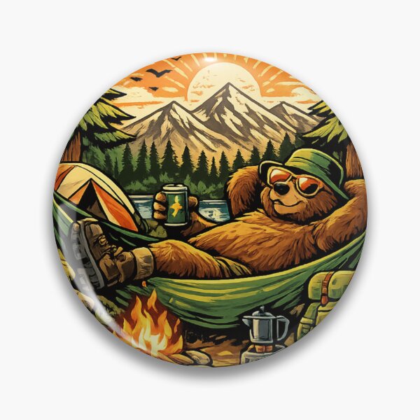 Artikelvorschau, Camping Bear entworfen und verkauft von ttuniques.