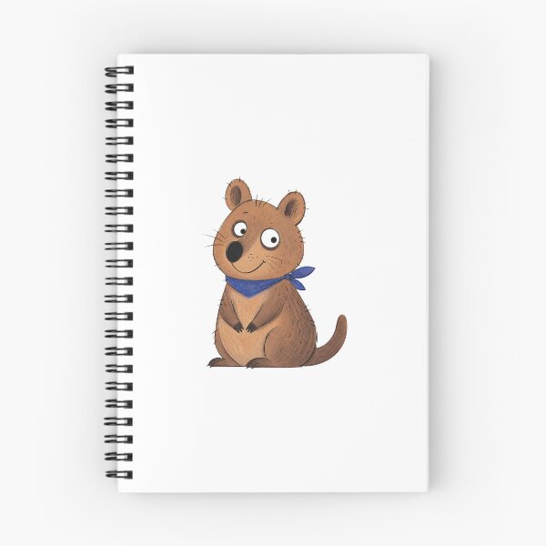 Item preview, Smiling Quokka with a Cobalt Scarf designed and sold by The-Art-of-D.