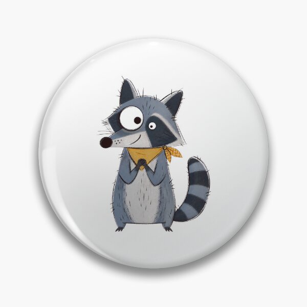 Item preview, Raccoon with an Ochre Bandana designed and sold by The-Art-of-D.