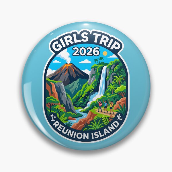 Item preview, Girls Trip 2026 Reunion Island Volcano Adventure designed and sold by SplashTastic.