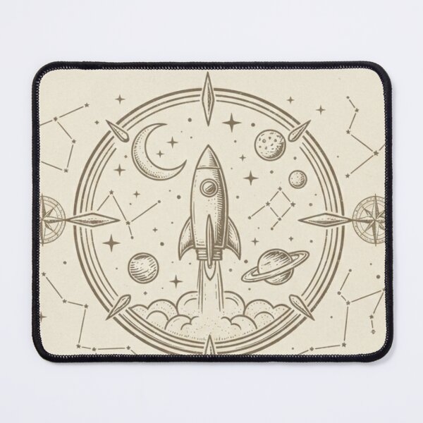 Item preview, Celestial Voyager Space Exploration Art designed and sold by mdsakibhossain.
