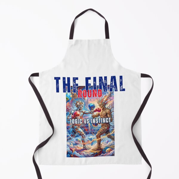 Item preview, The Final Round Logic Vs Instinct Surreal Boxing Art designed and sold by rich-moda.