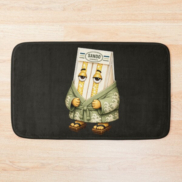 Item preview, Tamago Sando Mascot | Cute Japanese Egg Sandwich | Kawaii Food Art designed and sold by TheTrendsDesk.