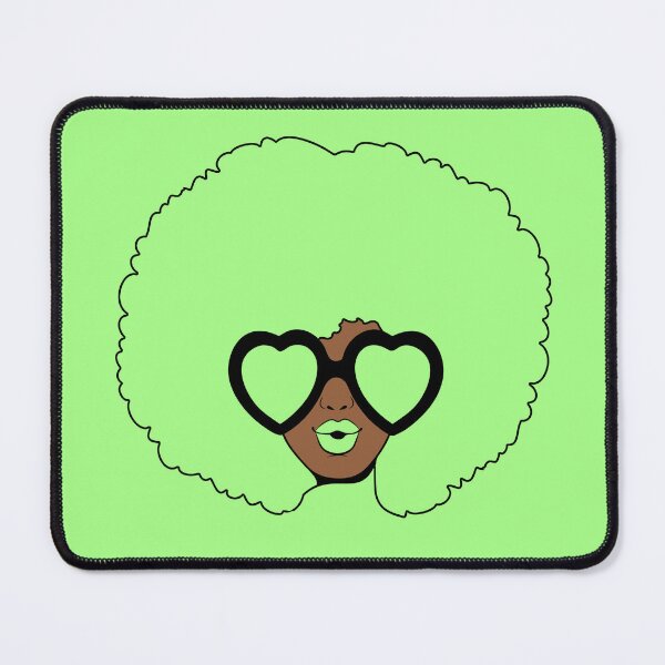 Item preview, Retro Afro Woman Heart Sunglasses Illustration designed and sold by The secret storage room.