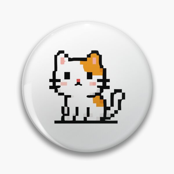 Item preview, Cute Pixel Cat 8-Bit Art designed and sold by artismaya.