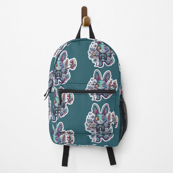 Item preview, Urban rabbit tropical style street art designed and sold by Purpleclomb.