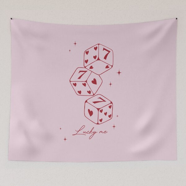 Item preview, lucky me 777 dice ~ positive affirmation luck manifestation designed and sold by Mypixieart.