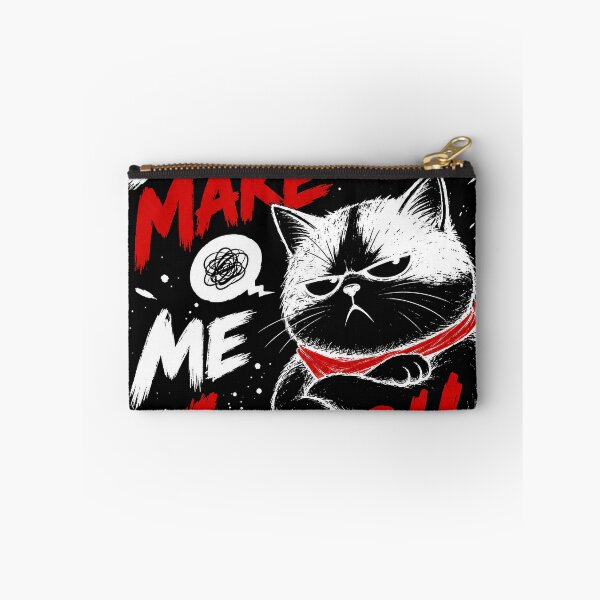 Item preview, Don't Make Me Laugh - Deadpan Bandana Cat designed and sold by VONJU.