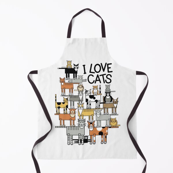 Item preview, I LOVE CATS designed and sold by kims-club.