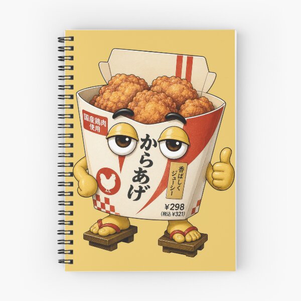Item preview, Karaage Mascot | Cute Japanese Fried Chicken | Kawaii Food Character designed and sold by TheTrendsDesk.
