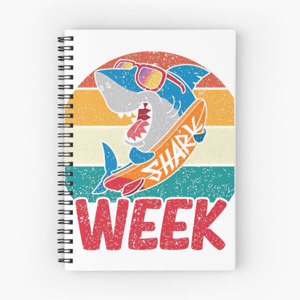 Item preview, Shark Week Surfing Shark Ocean Lover Summer Vacation T-Shirt_93634909 designed and sold by gidget-gadget.