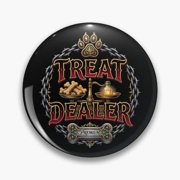 Item preview, Treat Dealer Dark Fantasy Dog Crest designed and sold by Dmo3HarkoArt.