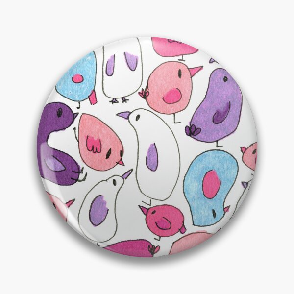 Item preview, Illustration - Pink colored birds by BELIRIS designed and sold by BelirisCréations.