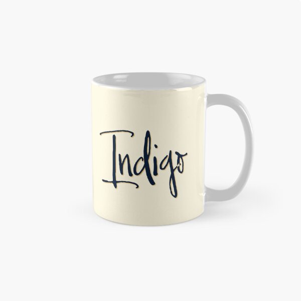 Item preview, INDIGO personalized type design designed and sold by CharlottePlaceArt.