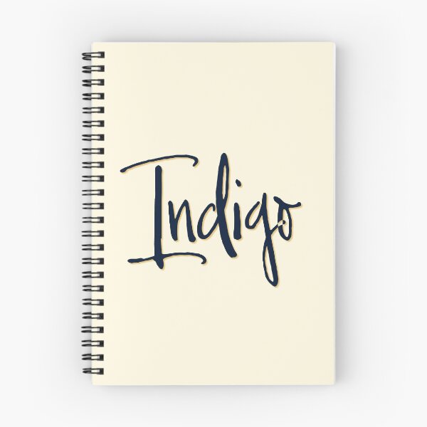 Item preview, INDIGO personalized type design designed and sold by CharlottePlaceArt.