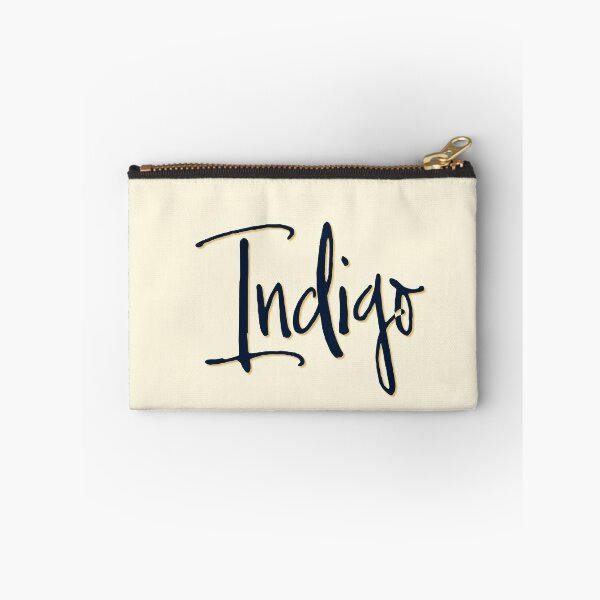 Item preview, INDIGO personalized type design designed and sold by CharlottePlaceArt.