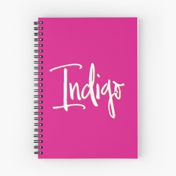 Item preview, INDIGO personalized type design designed and sold by CharlottePlaceArt.