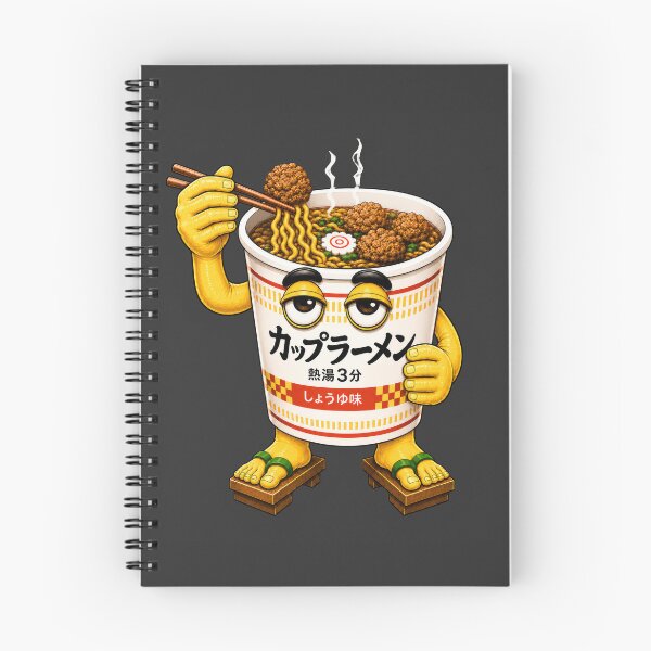 Item preview, Instant Ramen Cup Mascot | Cute Japanese Noodle Cup | Kawaii Food Art designed and sold by TheTrendsDesk.