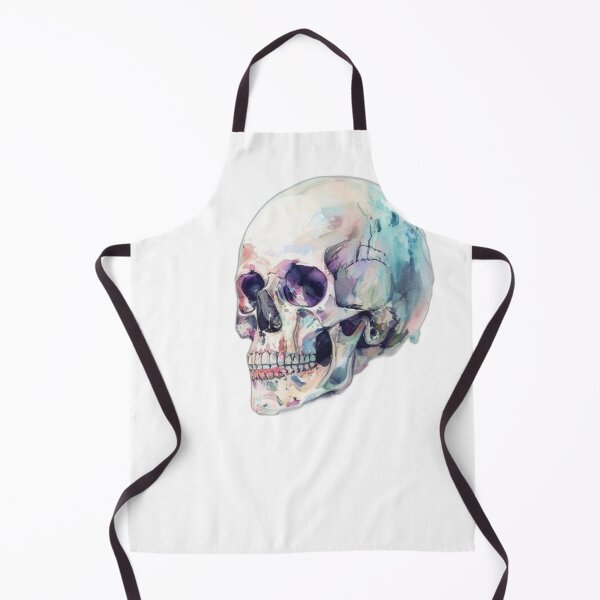 Item preview, Muted Pastel Skull: A Gentle Gothic Watercolor Portrait designed and sold by Shadow-Stone.