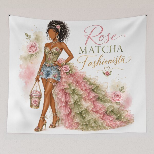 Item preview, Pink Rose Matcha Couture designed and sold by K3DreamKreations .