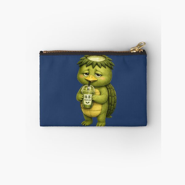 Item preview, Kappa Drinking Matcha | Cute Japanese Yokai Tea Spirit designed and sold by TheTrendsDesk.