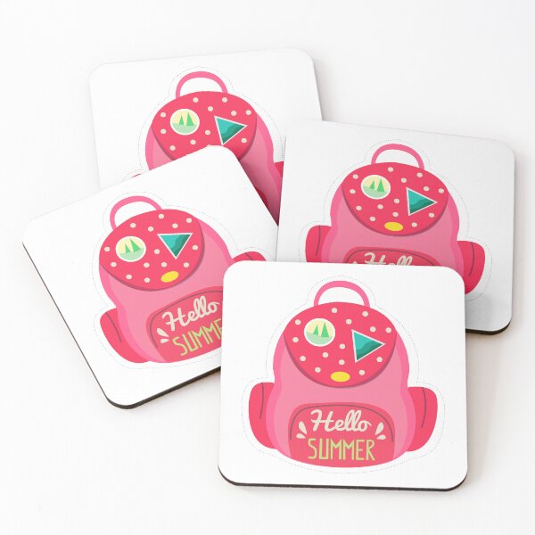 Artikelvorschau, Niedlicher Sommerrucksack | Kawaii-Schultasche in Rosa (Cartoon) entworfen und verkauft von priyanshustore.