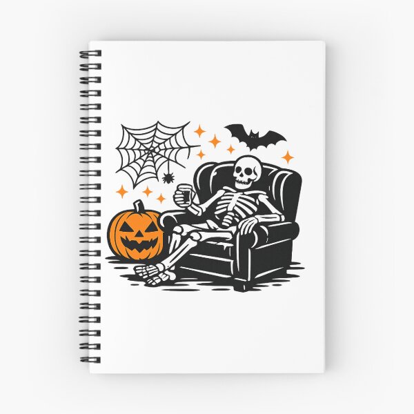 Item preview, Lazy Skeleton in Armchair Halloween designed and sold by afr-saad.