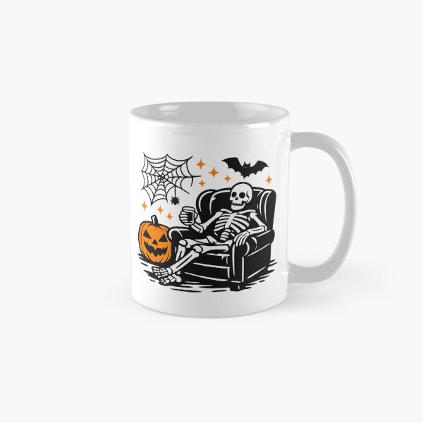 Item preview, Lazy Skeleton in Armchair Halloween designed and sold by afr-saad.