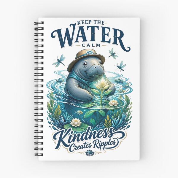 Item preview, Keep The Water Calm Manatee designed and sold by Sovereign Supply Co..