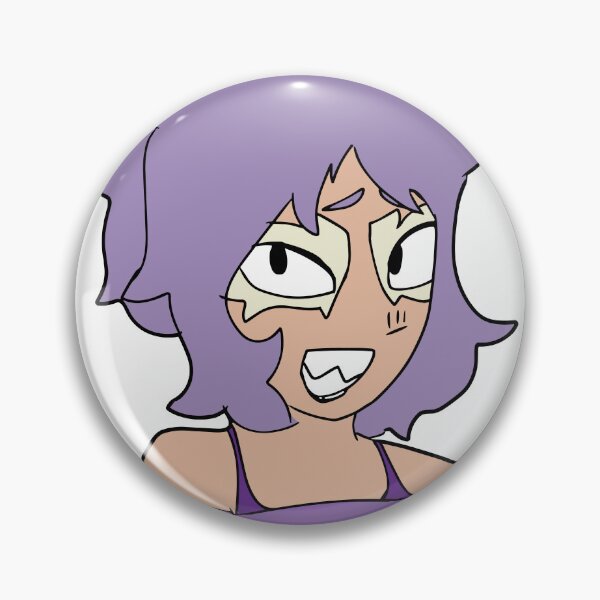 Item preview, Purple Hair Girl designed and sold by ISBuro.