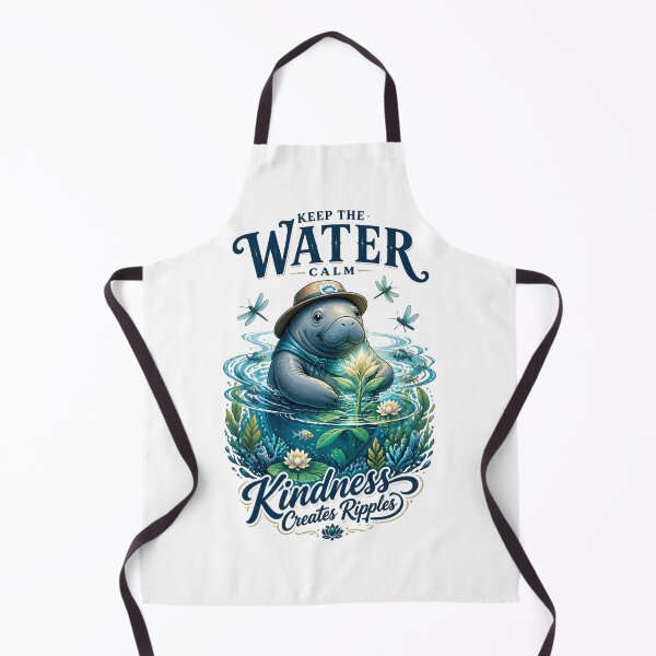 Item preview, Keep The Water Calm Manatee designed and sold by Sovereign Supply Co..