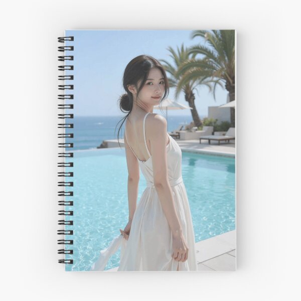 Item preview, Ivory Infinity Pool | Luxury Ocean Resort Art designed and sold by SEIMEI2025.