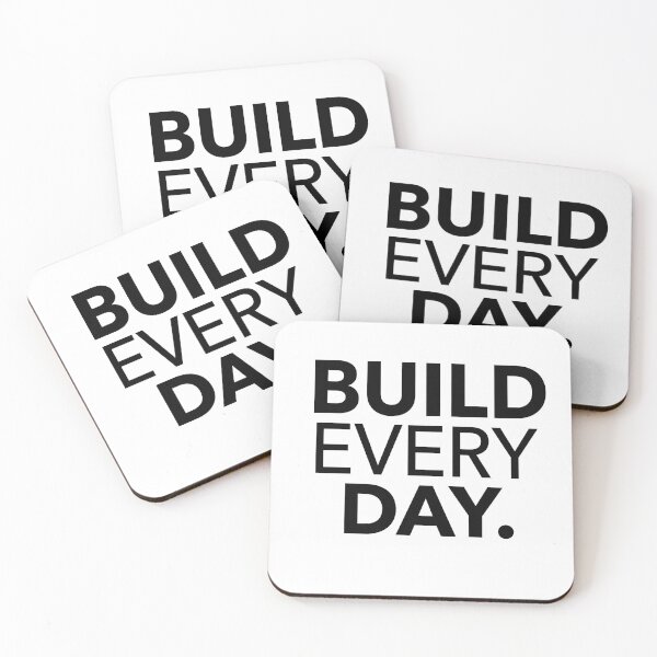 Item preview, Build Every Day designed and sold by AurevionStudi0.
