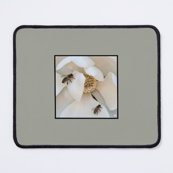 Item preview, Bees on Magnolia Blossom designed and sold by Carol Ames Art.