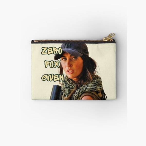 Item preview, Zero Fox Given - Megan Fox Funny Pun designed and sold by Vicky021.