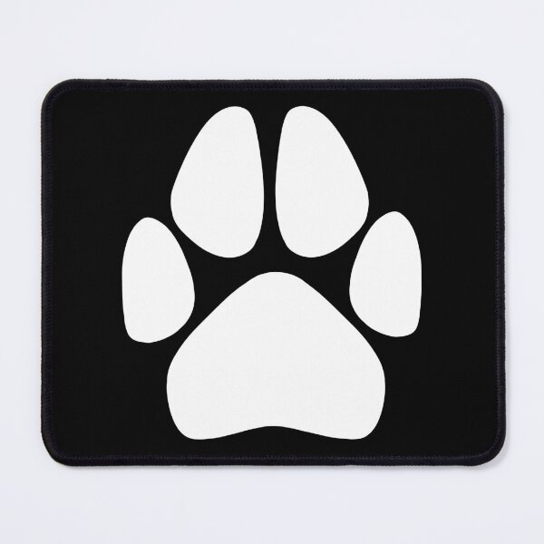 Item preview, White Paw Print Design designed and sold by SolGalaxyDesign.